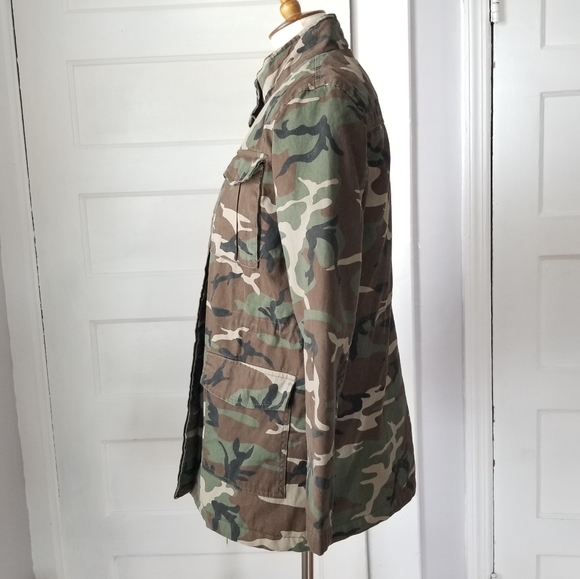 Charlotte Russe Camo Utility Jacket, Size S - Picture 7 of 14